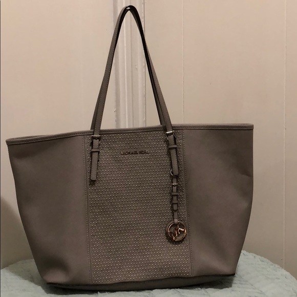 Michael Kors Handbags - Grey Michael Kors tote purse